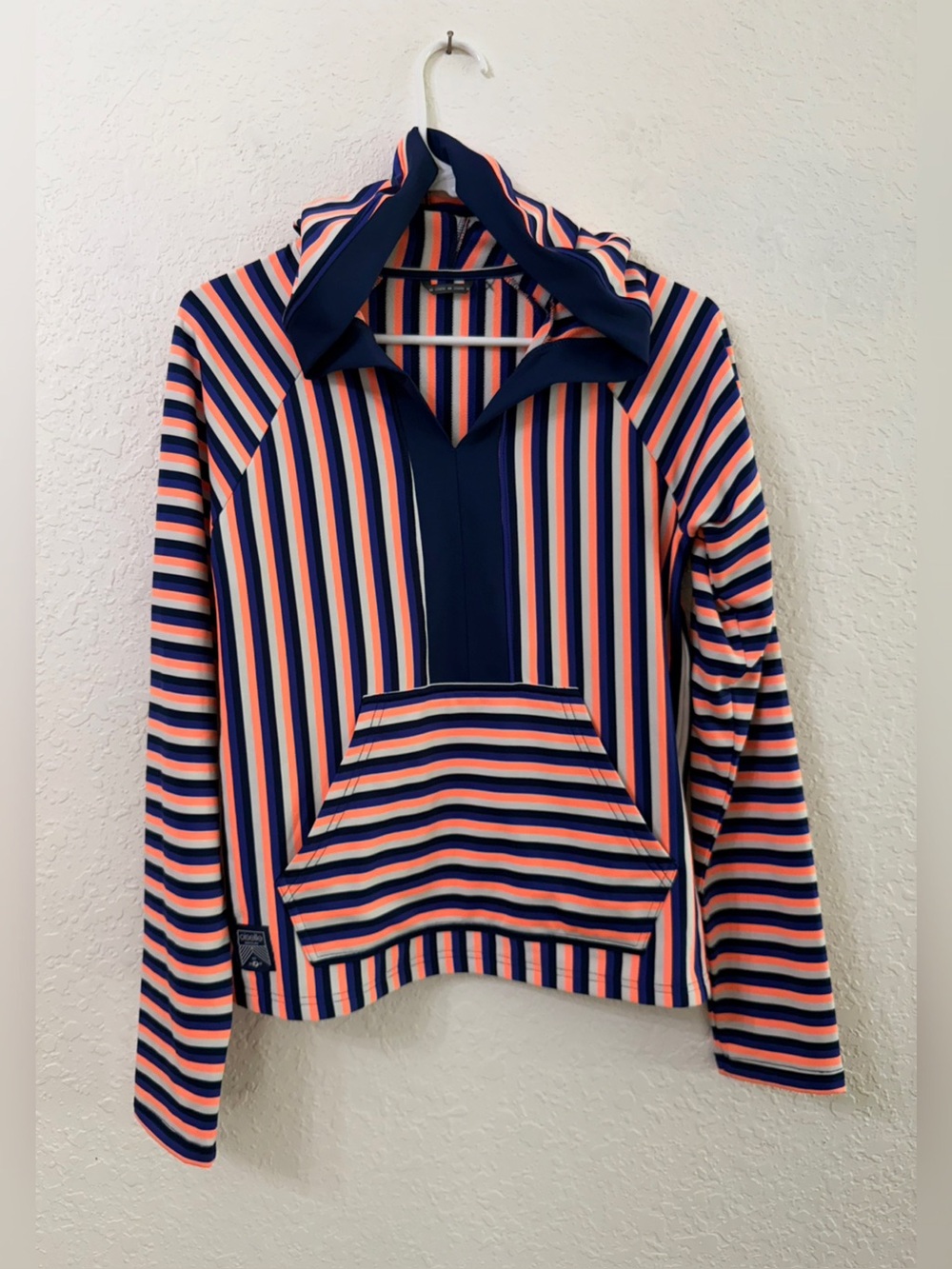 Oiselle Stripe Love Hoodie Size XS
